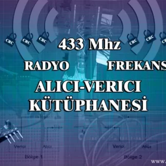 433 Mhz RF Alıcı-Verici MikroC Kütüphanesi Satışı