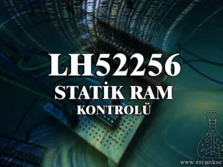 LH52256 SRAM MikroC Kütüphanesi Satışı