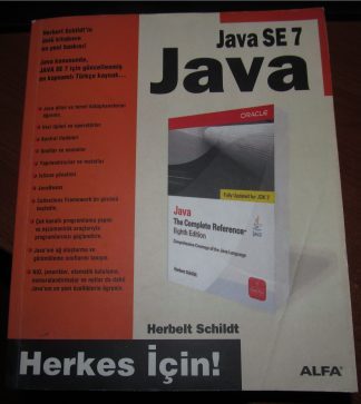 JAVA SE 7 – HERKES İÇİN JAVA – Herbelt Schild Kitap Kapağı